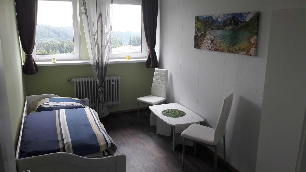 Ferienwohnung Bergwiese Schwarzenbach am Wald Eksteriør billede